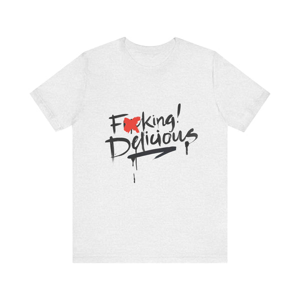 F*cking Delicious Tee - Unisex Jersey Short Sleeve T-Shirt-Accent Wine-Columbus Wine-Wine Shop-Wine Pairing-Wine Gift-Wine Class-Wine Club-Downtown Columbus-Sommelier