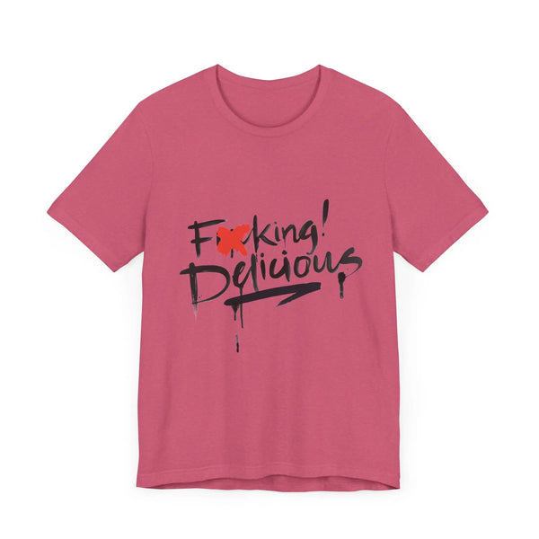 F*cking Delicious Tee - Unisex Jersey Short Sleeve T-Shirt-Accent Wine-Columbus Wine-Wine Shop-Wine Pairing-Wine Gift-Wine Class-Wine Club-Downtown Columbus-Sommelier