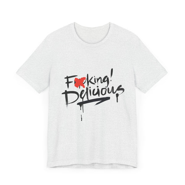 F*cking Delicious Tee - Unisex Jersey Short Sleeve T-Shirt-Accent Wine-Columbus Wine-Wine Shop-Wine Pairing-Wine Gift-Wine Class-Wine Club-Downtown Columbus-Sommelier
