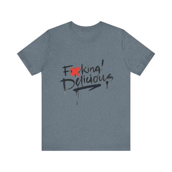 F*cking Delicious Tee - Unisex Jersey Short Sleeve T-Shirt-Accent Wine-Columbus Wine-Wine Shop-Wine Pairing-Wine Gift-Wine Class-Wine Club-Downtown Columbus-Sommelier