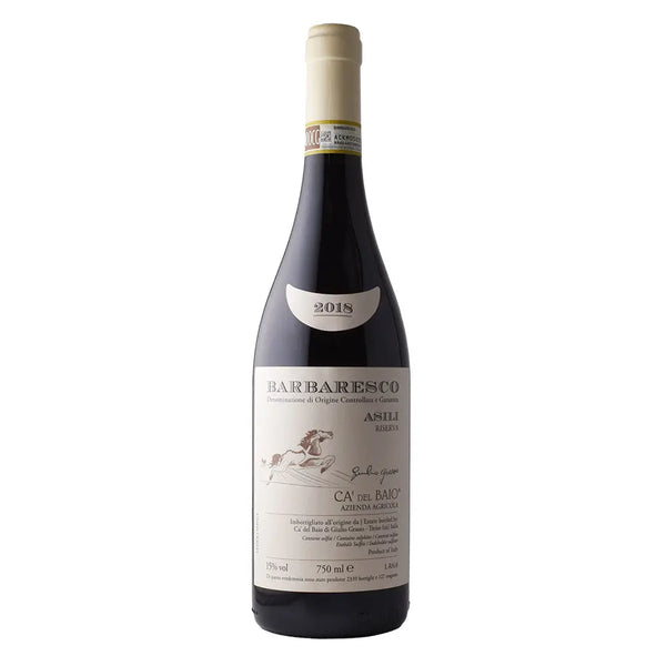 Ca' Del Baio Barbaresco Asili Riserva 2018-Accent Wine-Columbus Wine-Wine Shop-Wine Pairing-Wine Gift-Wine Class-Wine Club-Downtown Columbus-Sommelier
