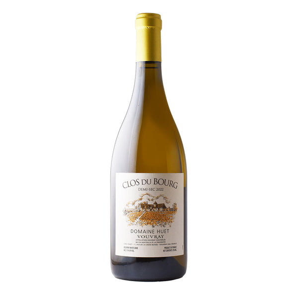 Domaine Huet Vouvray Demi-sec Clos Du Bourg 2022-Accent Wine-Columbus Wine-Wine Shop-Wine Pairing-Wine Gift-Wine Class-Wine Club-Downtown Columbus-Sommelier