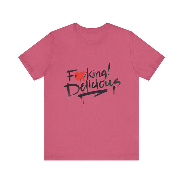 F*cking Delicious Tee - Unisex Jersey Short Sleeve T-Shirt-Accent Wine-Columbus Wine-Wine Shop-Wine Pairing-Wine Gift-Wine Class-Wine Club-Downtown Columbus-Sommelier