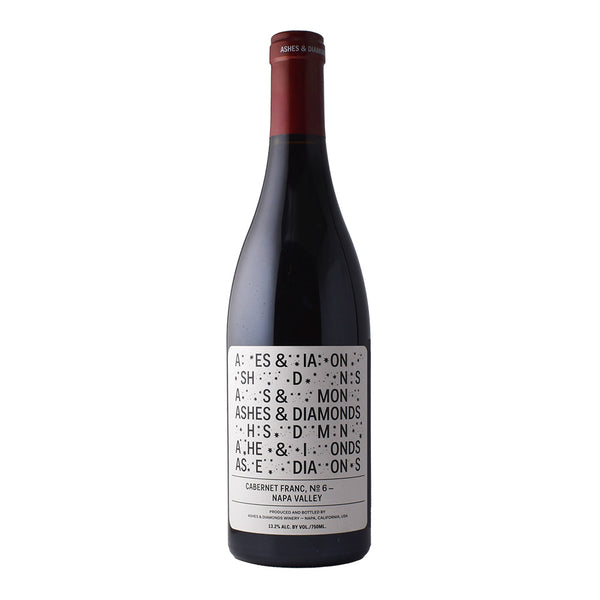 Ashes and Diamonds, Cabernet Franc, No.6, 2019-Accent Wine-Columbus Wine-Wine Shop-Wine Pairing-Wine Gift-Wine Class-Wine Club-Downtown Columbus-Sommelier