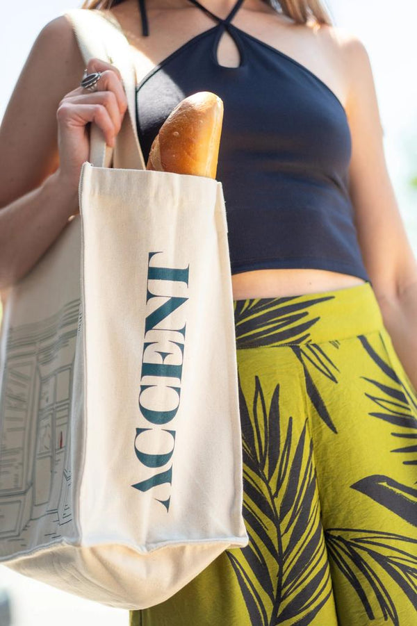 Accent Wine and Grocery Tote-Best Accessories-Accent Wine-Columbus Wine-Wine Shop-Wine Store-Wine Pairing-Wine Gift-Wine Class-Wine Club-Downtown Columbus-Sommelier