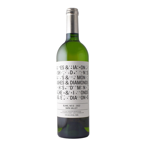 Ashes and Diamonds, Blanc No. 8, 2022-Accent Wine-Columbus Wine-Wine Shop-Wine Pairing-Wine Gift-Wine Class-Wine Club-Downtown Columbus-Sommelier