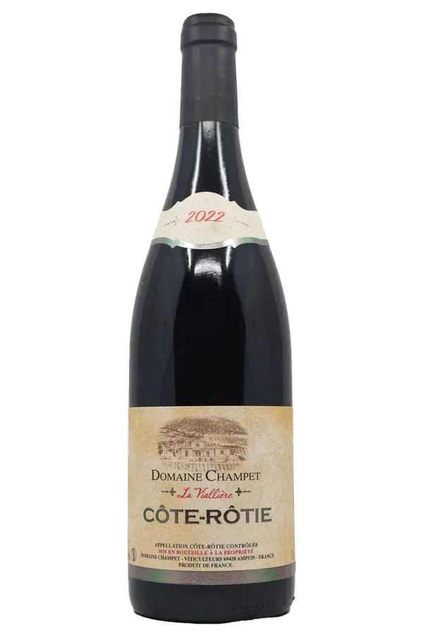 Domaine Champet "La Vialliere" Cote-Rotie 2024-Best Red Wine-Accent Wine-Columbus Wine-Wine Shop-Wine Store-Wine Pairing-Wine Gift-Wine Class-Wine Club-Downtown Columbus-Sommelier