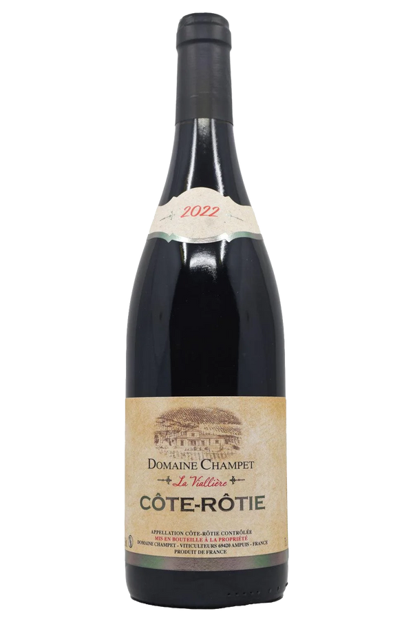 Domaine Champet "La Vialliere" Cote-Rotie 2024 Accent Red WineColumbus Ohio Wine Shop Wine Store Wine Tasting Wine Classes