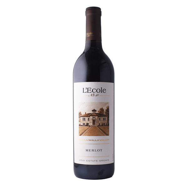 L'Ecole Merlot, Walla Walla Valley 2021-Accent Wine-Columbus Wine-Wine Shop-Wine Pairing-Wine Gift-Wine Class-Wine Club-Downtown Columbus-Sommelier