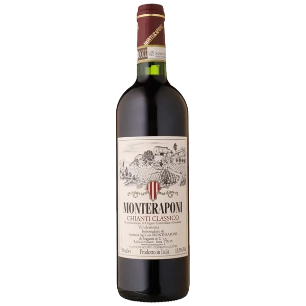 Monteraponi Chianti Classico 2023-Best Red Wine-Accent Wine-Columbus Wine-Wine Shop-Wine Store-Wine Pairing-Wine Gift-Wine Class-Wine Club-Downtown Columbus-Sommelier