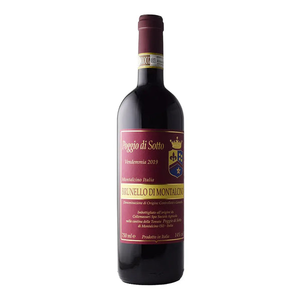 Poggio di Sotto Brunello di Montalcino 2019-Accent Wine-Columbus Wine-Wine Shop-Wine Pairing-Wine Gift-Wine Class-Wine Club-Downtown Columbus-Sommelier