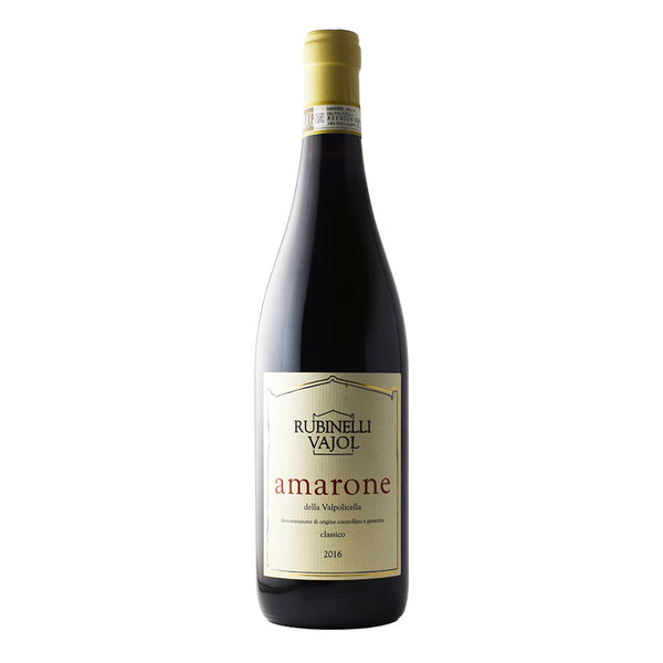 2016 Rubinelli Vajol Amarone della Valpolicella Classico-Accent Wine-Columbus Wine-Wine Shop-Wine Pairing-Wine Gift-Wine Class-Wine Club-Downtown Columbus-Sommelier