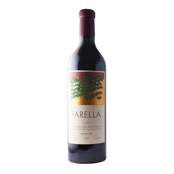 2018 Farella Merlot, Coombsville, Napa Valley-Accent Wine-Columbus Wine-Wine Shop-Wine Pairing-Wine Gift-Wine Class-Wine Club-Downtown Columbus-Sommelier