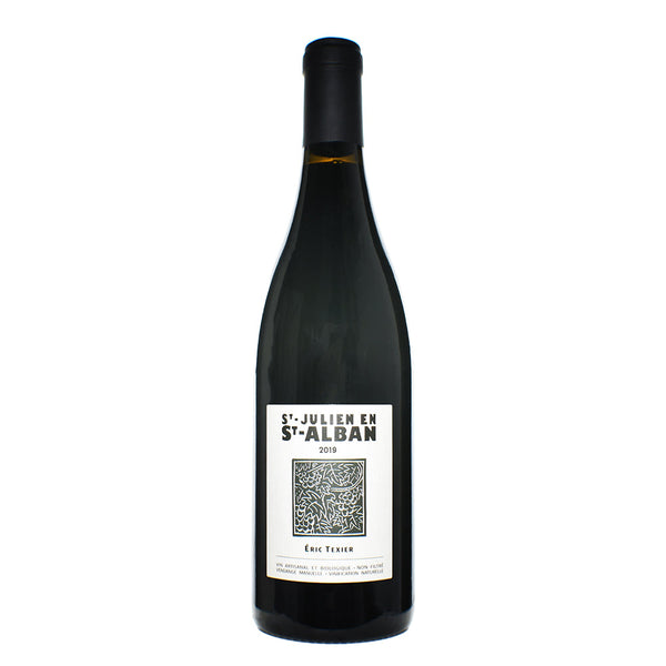 Eric Texier “St-Julien en St-Alban” Côtes du Rhône, 2021-Accent Wine-Columbus Wine-Wine Shop-Wine Pairing-Wine Gift-Wine Class-Wine Club-Downtown Columbus-Sommelier