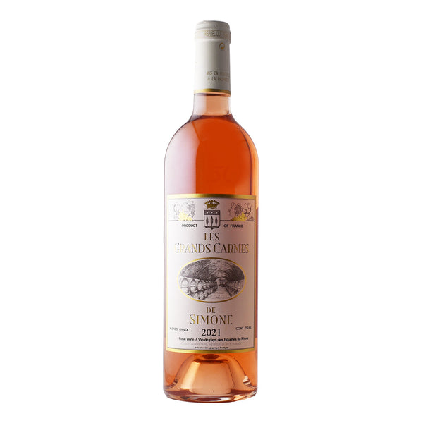 2021 Chateau Simone “Les Grand Carmes de Simone” Rose-Accent Wine-Columbus Wine-Wine Shop-Wine Pairing-Wine Gift-Wine Class-Wine Club-Downtown Columbus-Sommelier