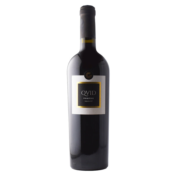 2022 Giustini "QVID" Primitivo, Salento-Accent Wine-Columbus Wine-Wine Shop-Wine Pairing-Wine Gift-Wine Class-Wine Club-Downtown Columbus-Sommelier