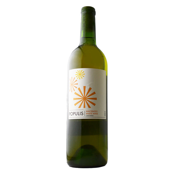 2023 Populis "Macerated White" California Wine-Accent Wine-Columbus Wine-Wine Shop-Wine Pairing-Wine Gift-Wine Class-Wine Club-Downtown Columbus-Sommelier