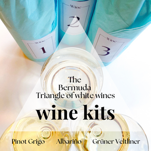 The Grape Grind x Jessica Waugh Bermuda Triangle of White Wines-Accent Wine-Columbus Wine-Wine Shop-Wine Pairing-Wine Gift-Wine Class-Wine Club-Downtown Columbus-Sommelier