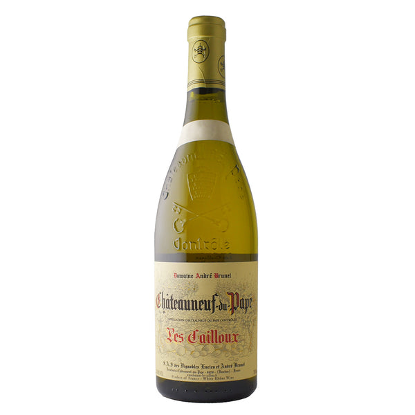 Domaine Andre Brunel, Chateauneuf du Pape Blanc, Les Cailloux, 2020-Accent Wine-Columbus Wine-Wine Shop-Wine Pairing-Wine Gift-Wine Class-Wine Club-Downtown Columbus-Sommelier