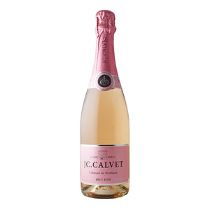 JC Calvet Cremant de Bordeaux Brut Rose NV-Accent Wine-Columbus Wine-Wine Shop-Wine Pairing-Wine Gift-Wine Class-Wine Club-Downtown Columbus-Sommelier
