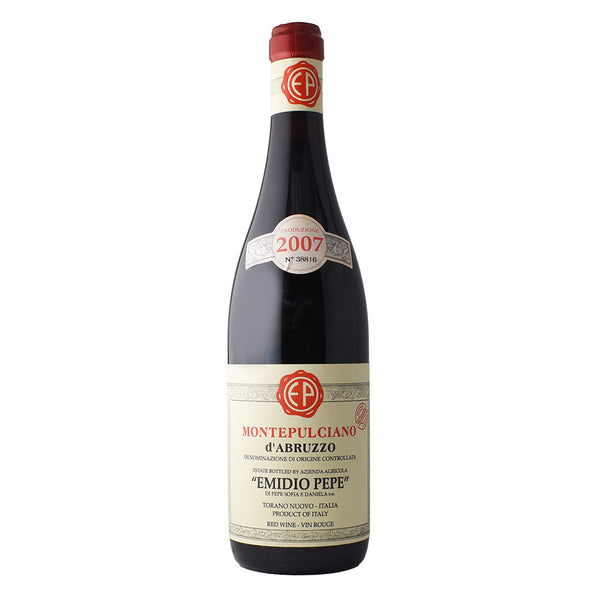 Emidio Pepe Montepulciano d'Abruzzo 2007-Accent Wine-Columbus Wine-Wine Shop-Wine Pairing-Wine Gift-Wine Class-Wine Club-Downtown Columbus-Sommelier