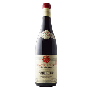 2003 Emidio Pepe Montepulciano d'Abruzzo-Accent Wine-Columbus Wine-Wine Shop-Wine Pairing-Wine Gift-Wine Class-Wine Club