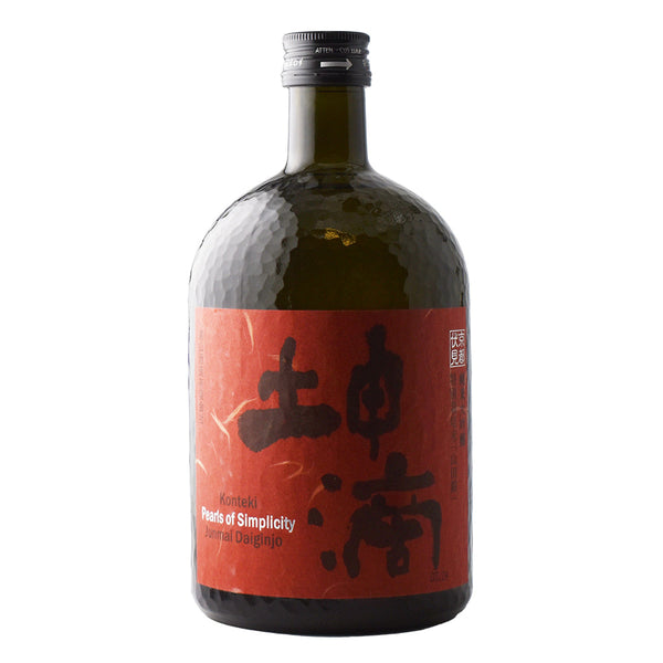 Konteki "Pearls of Simplicity" Junmai Daiginjo Sake 720ml-Accent Wine-Columbus Wine-Wine Shop-Wine Pairing-Wine Gift-Wine Class-Wine Club