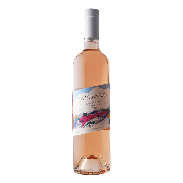 2023 La Bernarde “Les Hauts du Luc” Cotes de Provence Rose-Accent Wine-Columbus Wine-Wine Shop-Wine Pairing-Wine Gift-Wine Class-Wine Club-Downtown Columbus-Sommelier