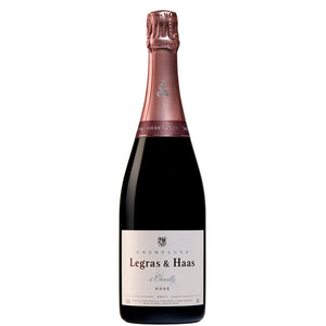 NV Legras & Haas Rose Champagne, a Chouilly-Accent Wine-Columbus Wine-Wine Shop-Wine Pairing-Wine Gift-Wine Class-Wine Club