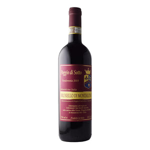 2019 Poggio di Sotto Brunello di Montalcino-Accent Wine-Columbus Wine-Wine Shop-Wine Pairing-Wine Gift-Wine Class-Wine Club-Downtown Columbus-Sommelier