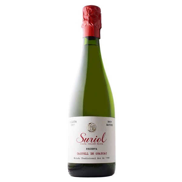 2021 Suriol "Castell de Grabuac" Cava Reserva Brut Nature-Accent Wine-Columbus Wine-Wine Shop-Wine Pairing-Wine Gift-Wine Class-Wine Club