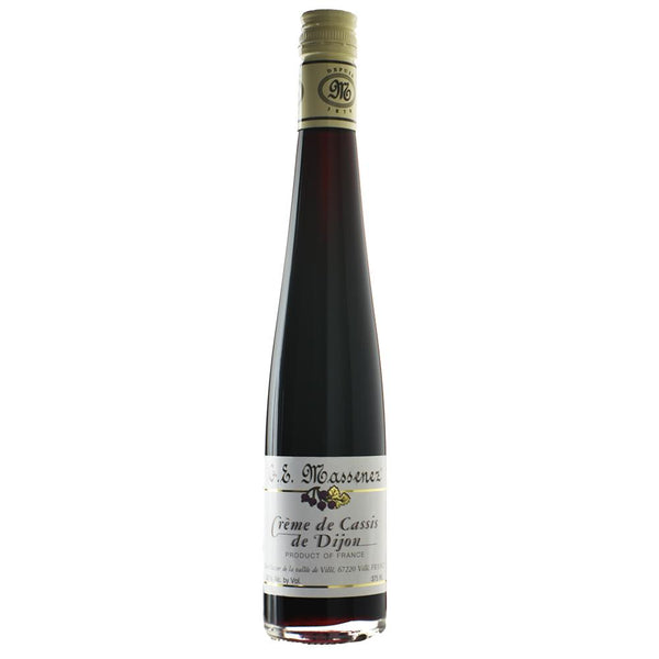 Massenez Creme de Cassis de Dijon, 375ml-Accent Wine-Columbus Wine-Wine Shop-Wine Pairing-Wine Gift-Wine Class-Wine Club